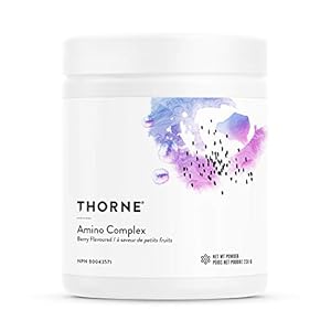 Thorne Research – Amino Complex (Berry Flavour) – BCAA Powder for Sports Performance – NSF Certified for Sport – 231 grams