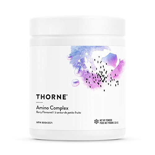 Thorne Research – Amino Complex (Berry Flavour) – BCAA Powder for Sports Performance – NSF Certified for Sport – 231 grams