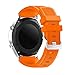 Produktbild YaYuu Samsung Galaxy Watch 46mm/Gear S3 Frontier/Classic Armband, Ersatz Uhrenarmband Weiches Silikon Sportarmband für Gear S3 Frontier/S3 Classic/Moto 360 2nd Generation 46 mm Smart Watch