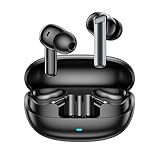 AWEI Wireless Earbuds Bluetooth, in Ear Buds Ligh Weight Headphones, Bluetooth Headphones Earbuds IPX6 Waterproof, 50Hrs Playtime with Charging Case, Clear Calls Earphones for TV Smart Phone Laptop