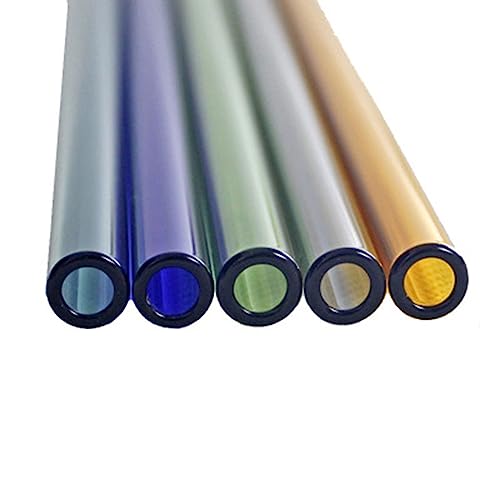 Loyejegl 2356-SDF Colored Borosilicate Glass Tubes(10-Piece)Set, Assorted Colors); Boro Tubing For Glass Making And Diy thumb #3