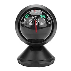 OKBY Auto Kompass, Elektronischer Justierbarer MilitäRischer Marinekugel-Nachtsicht-Kompass Mit Klebeband Universal Armaturenbrett Kompass für Bootsfahrzeug Bootswagen Boot Schiff Outdoor Reise
