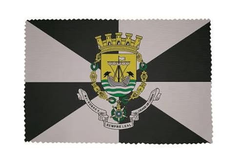 U24 Brillenputztuch Lissabon Fahne Flagge Glasreinigungstuch Microfasertuch