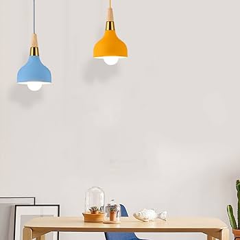 Amazon.com: JXINGZI Nordic Macaron Color Chandeliers Kitchen