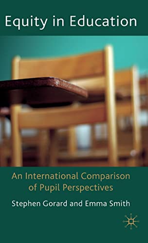 Equity in Education: An International Comparison of Pupil Perspectives