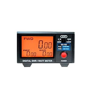 K-PO DG-103 Digital SWR+Watimetro HF1,6 a 60 MHz.Potenza 1.200 Watt