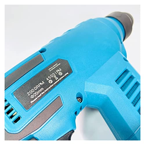 TEMSOOM Kompatibel mit Makita 18 V Akku kabelloser Elektro-Bohrhammer Profi Holz Stahl Keramik Bohren Elektrowerkzeug… – Bild 5