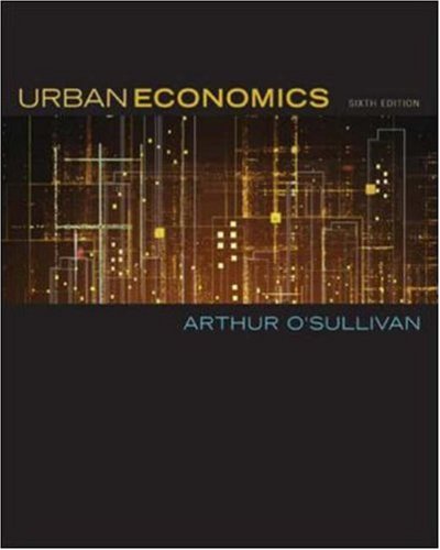 Urban Economics : O'Sullivan, Arthur: Amazon.in: Books