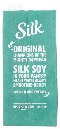 Image of Silk Organic Unsweetened Soy Milk • Dairy Alternative • Plant Based Beverage, 32 fl oz / 946 ml