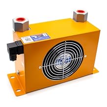 AJ0608T-CA Hydraulic Air Cooler Air-Cooled Oil Radiator DC 12V