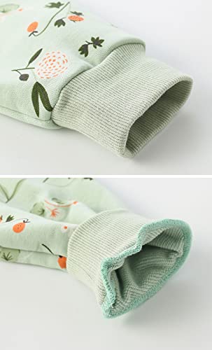 Girls Hoodie Zip Up Unicorn Horse Rainbow Jumper 100% Cotton Tops Long Sleeve Hooded Sweatshirts for Kids 1-7 Years - Image 5