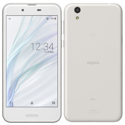 Amazon.co.jp: SHARP AQUOS sense SHV40SWU Silky White (UQ Mobile 