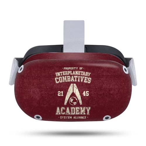 Head Case Designs Officially Licensed EA Bioware Mass Effect Interplanetary Combatives 3 Badges and Logos Vinyl Sticker Skin Decal Cover Compatible with Meta Quest 2