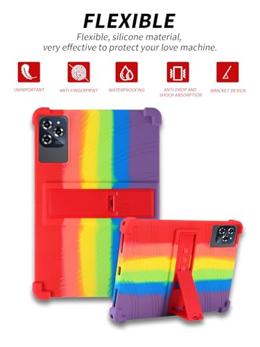 Protection silicone Tabwee W90 11" antichoc enfant coque yystao Kids avec béquille - 5