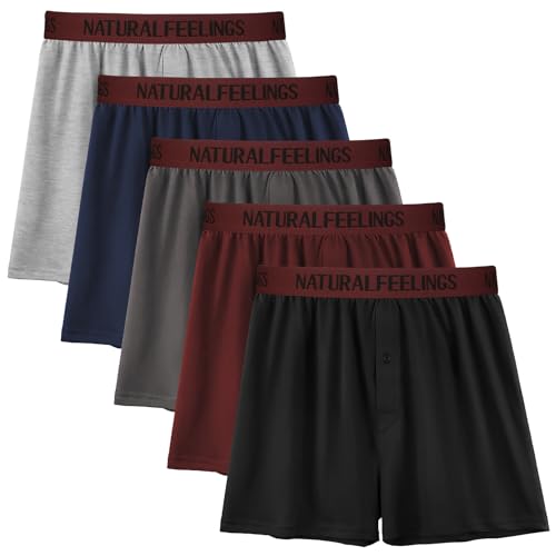 Calzoncillos tipo bóxer de algodón para hombre en pack transpirable