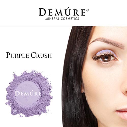Demure Mineral Make Up (Purple Crush) Eye Shadow, Matte Eyeshadow, Loose Powder, Eye Makeup, Professional Makeup By Demure #TOP3