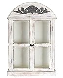 schrank shabby chic streichen HÄNGEVITRINE 