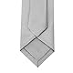 OcioDual Krawatte Hellgrau, Krawatten für Herren, Tie, Klassisch, Elegant für Feiern, Events, Hochzeitskrawatten, Partys, Krawatte Damen, Geschäftsleute, Herrenkrawatten für Geschenke, Unisex