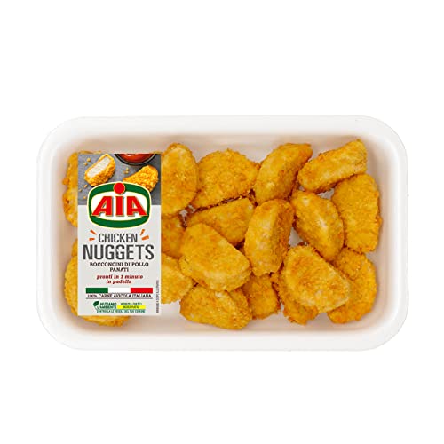 AIA Chicken Nuggets Bocconcini di Pollo Panati, 230 gr