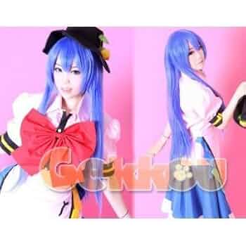 東方Project コスプレ 衣装 比那名居天子 アレンジ 東方Project 比那名居天子 アレンジ コスプレ 衣装 約S ウィッグ