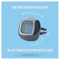 Febreze Auto Lufterfrischer 4ml, Auto Duft Clip Starterset 2 Stück Reine Frische, Bekämpft Gerüche – Ansicht 6
