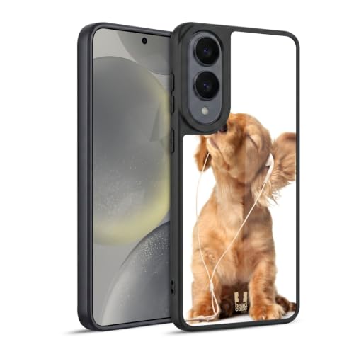 Coque Samsung S25 Edge chiot musique Head Case Designs en gel renforcé