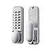 Berry & Bird ML101 Keyless Door Lock with Keypads Entry Mechanical Coded Locks Vintage Style 6 Password Universal Garage Door Opener Offices Workshops Storerooms Document Archive Rooms