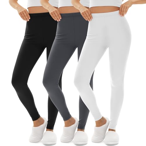 Oakgarden Women's Thermal Base Layer Pants (3 Pack)