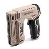 WOODSTARTER 2-in-1 Cordless Electric Staple Gun - 4V Rechargeable, Versatile for Multiple Scenarios