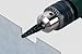 Wolfcraft 2535000 (L) escofina, metales, cónica, vástago 6,35 mm PACK 1, 12x30mm