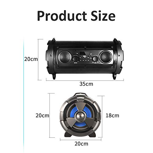 cigarette lighter subwoofer ZZWBOX Bluetooth Desktop Speakers with Subwoofer/Car Cigarette Lighter & 4G  Song Card (Red): Buy Online at Best Price in UAE