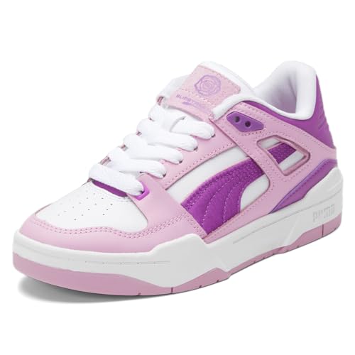 PUMA Kids Girls Slipstream Rose Lace Up Sneakers Shoes Casual - White2