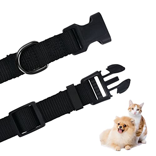 AUDWUD Thick Nylon Collar,Classic Adjustable Dog Collar in Multiple Colors,Suitable for Small,Medium and Large Dogs,4 Sizes - Image 4