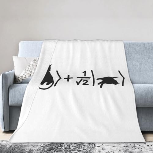 ィンガーの猫 方程式 エアコンブランケット オールシーズン保温ウォッシャブル 四季通用クーラーケープ用 50"X40"