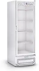 Conservador/Refrigerador Vertical para Gelo e Congelados GPA-57 BR Dupla Ação Porta de Vidro Duplo Temperado 577 L Gelopar 220v