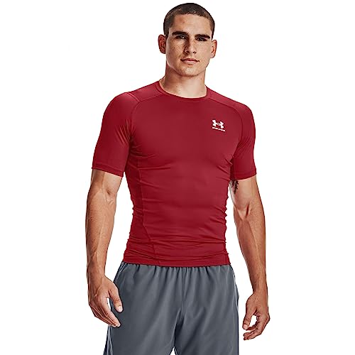Image of Under Armour Men's UA HG Armour Comp SS Short Sleeve Functional Shirt Quick Dry T-Shirt with Compression Fit