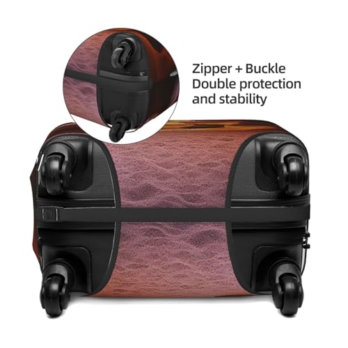 Luggage Cover Elastic Suitcase Cover Protector Antelope Canyon Luggage Covers Travel Suitcase Covers Carry On Luggage Sleeve Suitcase Baggage Cover for Adult Travel3