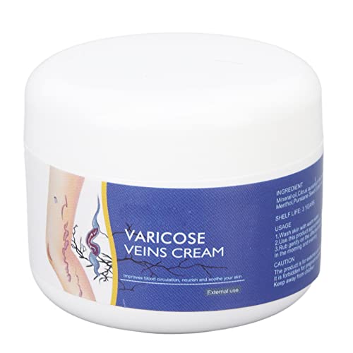 Crema para las Varices y Arañas Vasculares, Hidratante para el Cuidado de las Piernas