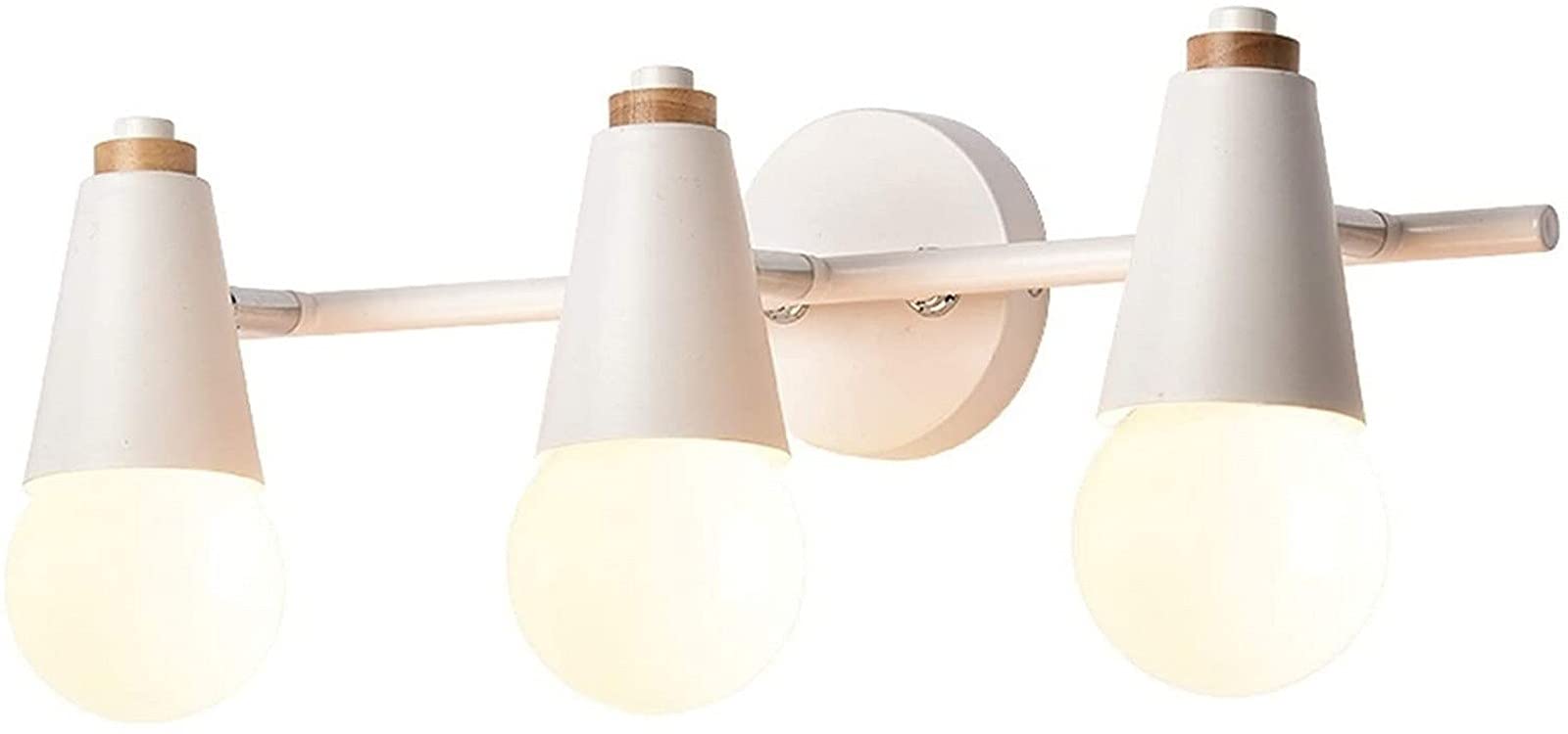 Lumière LED métal miroir phare d'une élégance moderne pour décoration de coiffeuse
