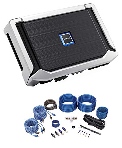 ALPINE X-A90V 900 Watt 5-Channel X-Series Car Audio Amplifier Class-D+Amp Kit