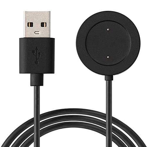 Austuo Compatible avec le chargeur Sport de Xiaomi Watch Color,Câble de charge de remplacement pour Xiaomi Watch S1 Active -100cm