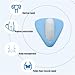 Pelvic Floor Muscle Training Exerciser, Home Gym Pelvic Device Trainer, Sit-on-Top Men's Pelvic Floor Muscle Repair, Pelvic Floor Physical Therapy Use for Bladder Control and Pelvic Floor Exercise