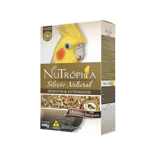 Ração Para Calopsita Seleção Natural 600g Nutrópica