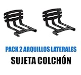 Estos accesorios son de medida universal, y se pueden acoplar a cualquier somier articulado que disponga de láminas estrechas y que apoyen sobre taco de caucho, el cual fácil ita la colocación de estos accesorios