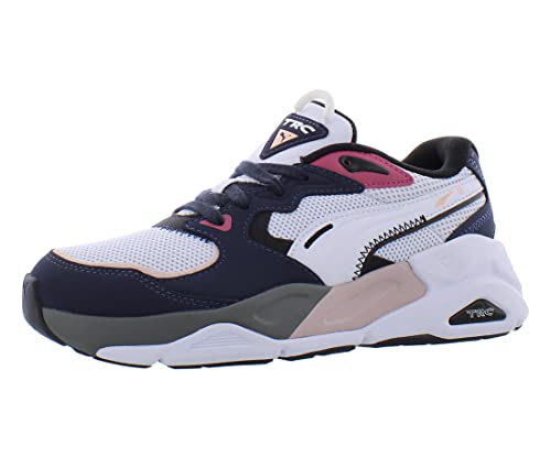 PUMA Womens TRC Mira Block Lace Up Sneakers Shoes Casual - Brown, White