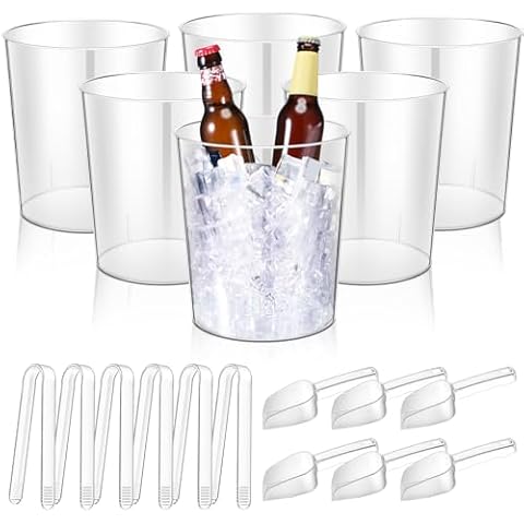 Norme 18 Pcs Plastic Ice Bucket Set Cover
