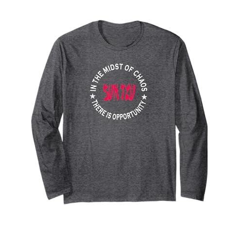 Sun Tzu Opportunity in Chaos Long Sleeve T-Shirt