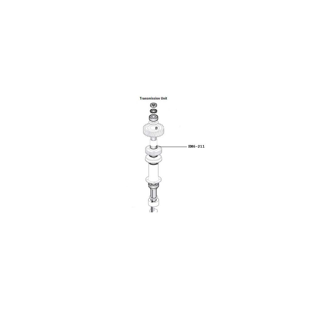 HM6-211 Planetary Shaft Key for Hobart Mixers