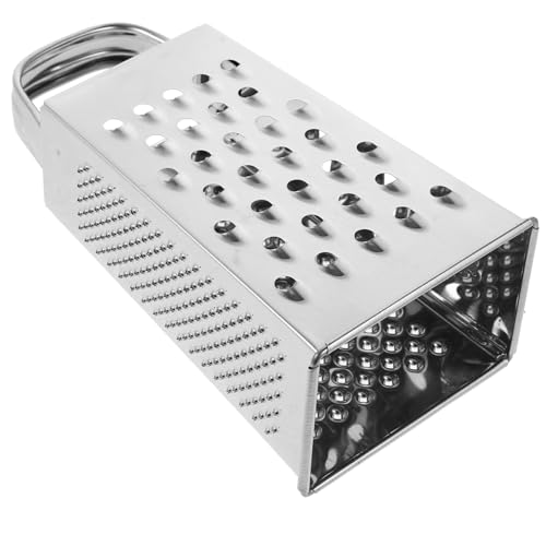 PHENOFICE 四面 おろし器 回転 野菜 カッター 野菜 スライサー おろし器 シュレッダー マルチ 野菜 スライサー フルーツ と 野菜 カッター ボウル グレーダー キッチン用 キャベツ おろし金 シルバー ステンレス スチール