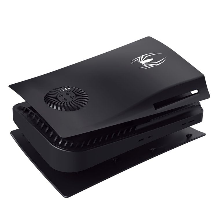 Image of New World For PS5 Faceplate with Cooling Vent,Faceplate Console Cover for PS5 Playstation 5 Disc Edition,- SPIDER-M-A-N